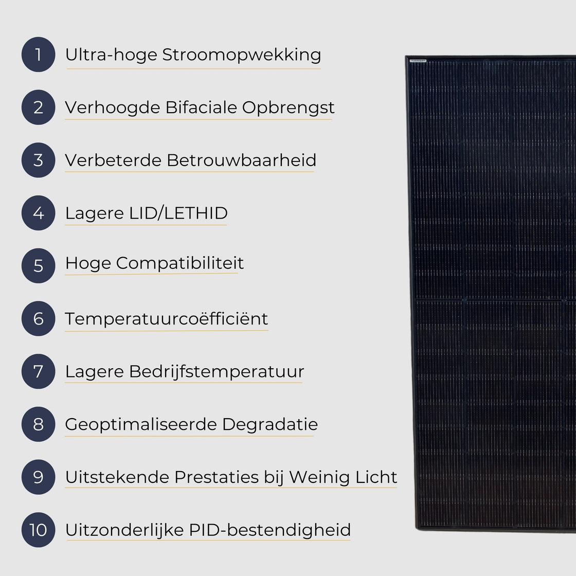 Jinko Solar Tiger Neo - 435W zonnepaneel - volledig zwart